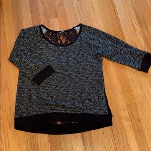 Express Size L dressy sweatshirt. Just adorable!